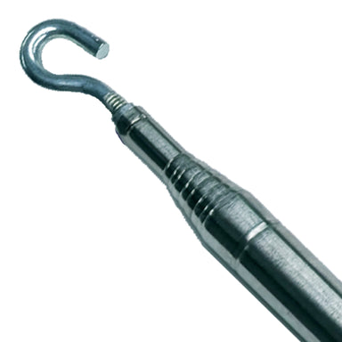 Kwik-Stik Mini 10-Foot Telescoping Disc Retriever with Single Hook
