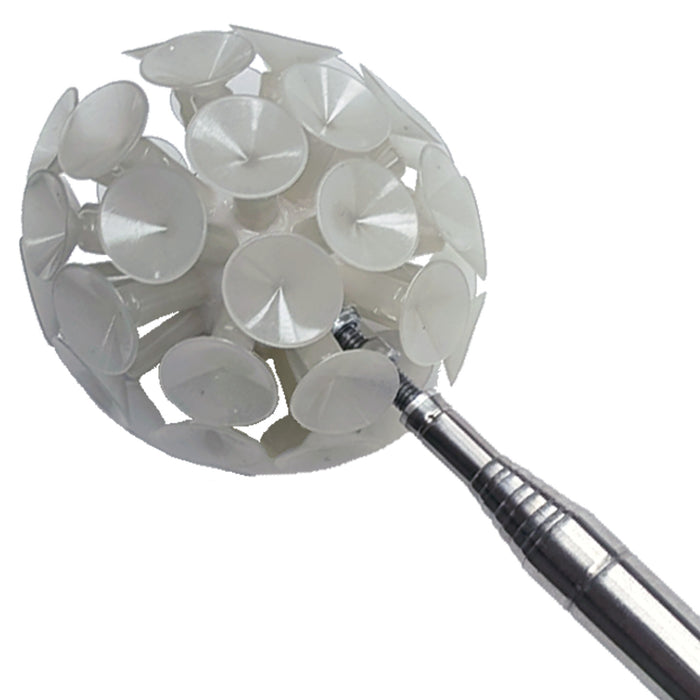 Kwik-Stik Mini Telescoping Disc Retriever with Glow Suck-It